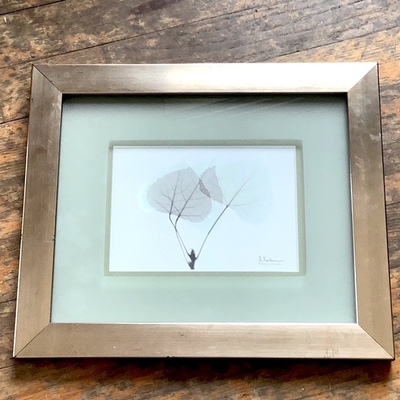 Albert Koetsier Signed Art Print Aspen Leaves Brushed Nickel Frame - Picture 1 of 12